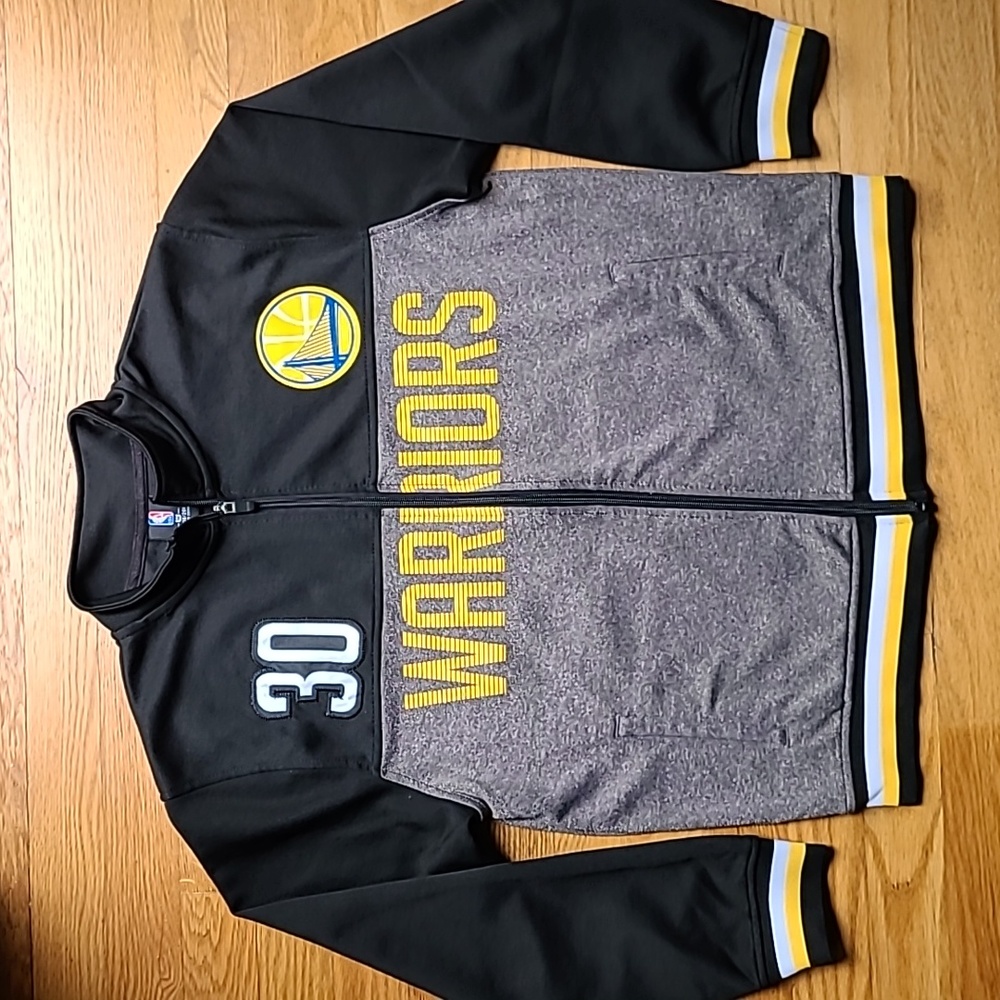 Size 12/14 kids Golden State Warriors athletic jacket